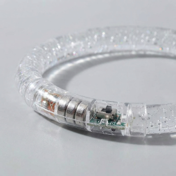 LED Leuchtarmband-Set: 12 Stück (6 Farben) - Vielseitiges Glowstick-Armband für Kinderpartys, Geburtstage, Fasching, Halloween & mehr - Perfektes Geschenk!